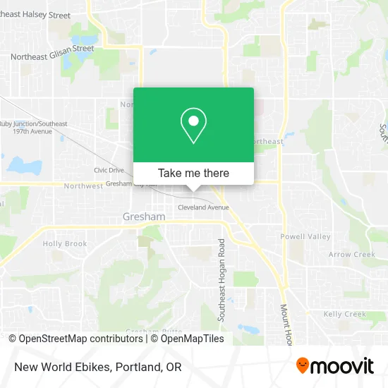 New World Ebikes map