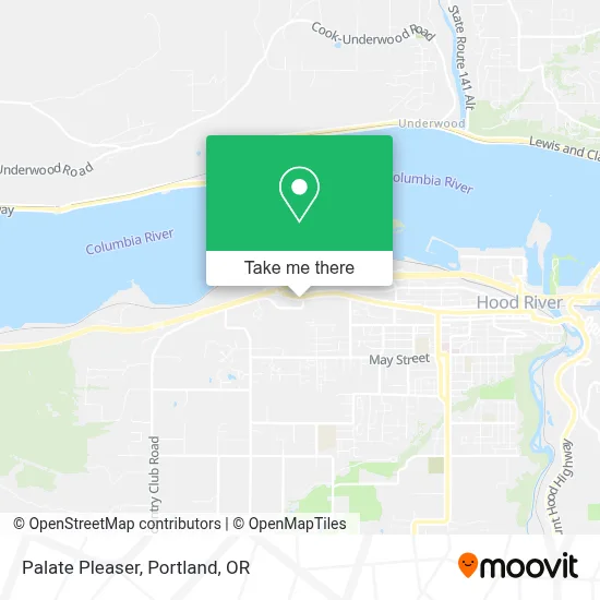 Palate Pleaser map
