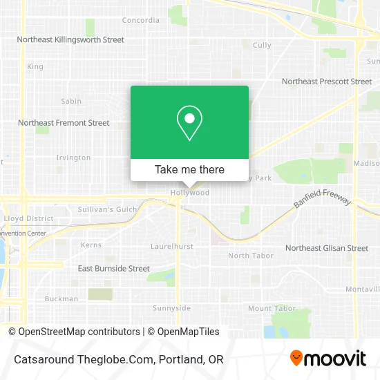 Catsaround Theglobe.Com map