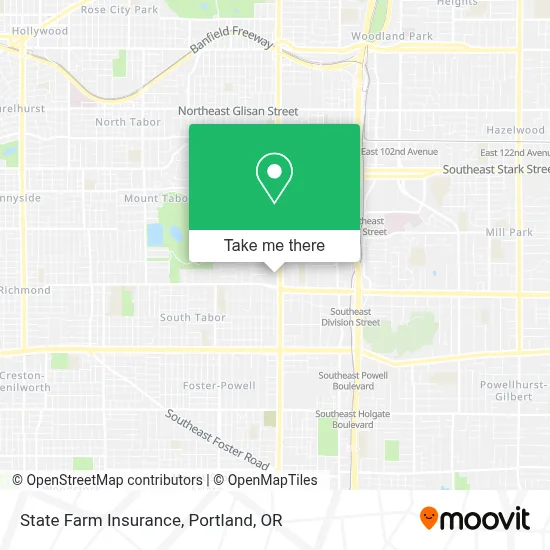 State Farm Insurance map