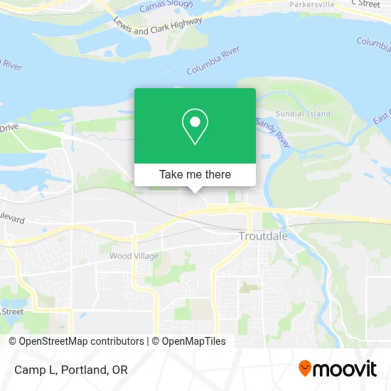 Camp L map