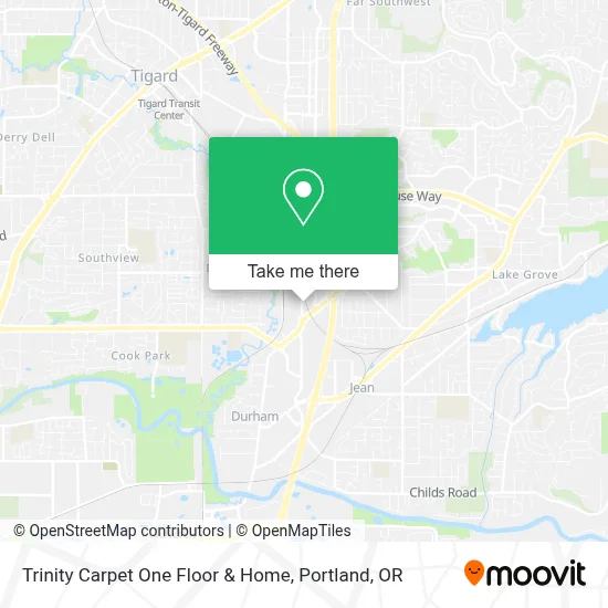 Trinity Carpet One Floor & Home map