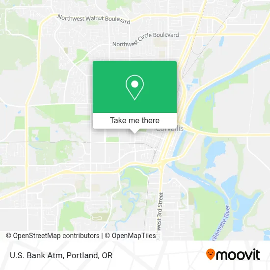 U.S. Bank Atm map