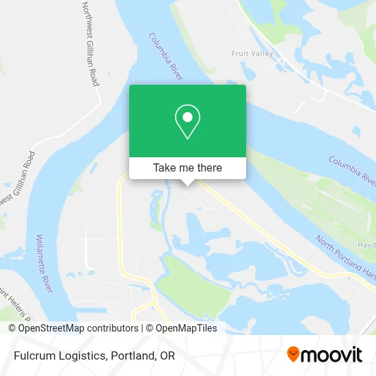 Fulcrum Logistics map