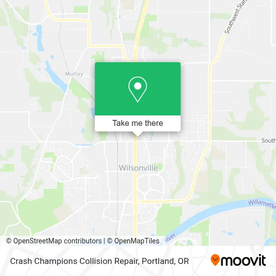Crash Champions Collision Repair map