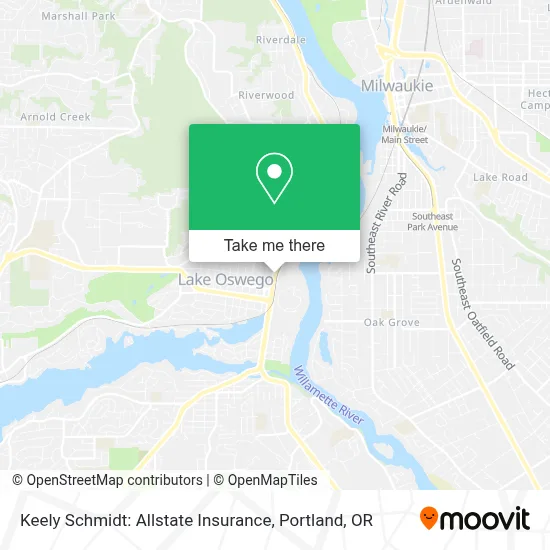 Keely Schmidt: Allstate Insurance map