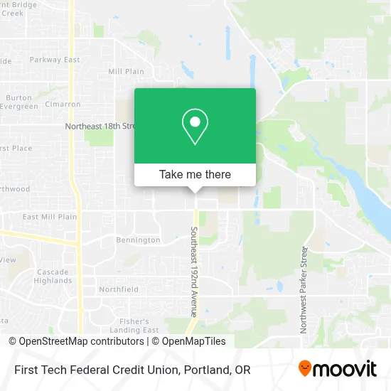 First Tech Federal Credit Union map