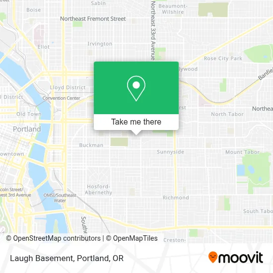 Laugh Basement map