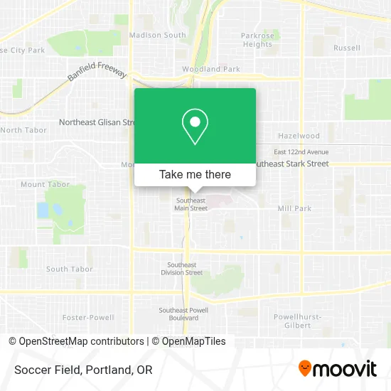Soccer Field map