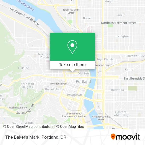 The Baker's Mark map