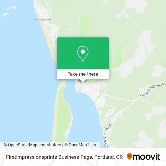 Firstimpressionsprints Business Page map