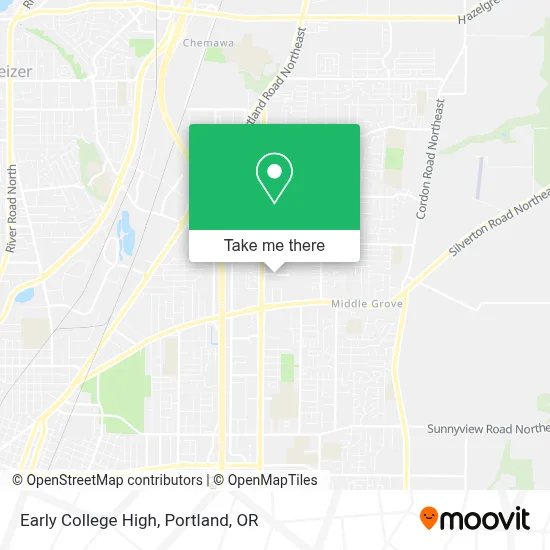Early College High map