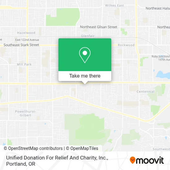 Unified Donation For Relief And Charity, Inc. map