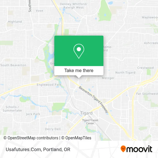 Usafutures.Com map