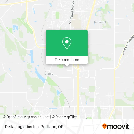 Delta Logistics Inc map