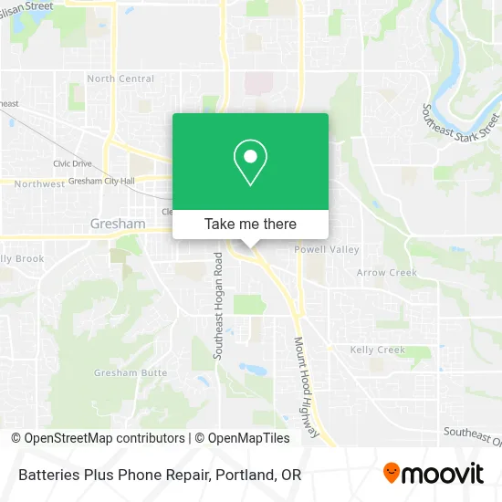 Batteries Plus Phone Repair map