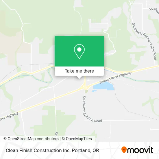 Clean Finish Construction Inc map