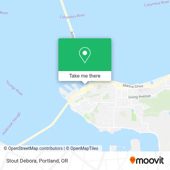 Stout Debora map