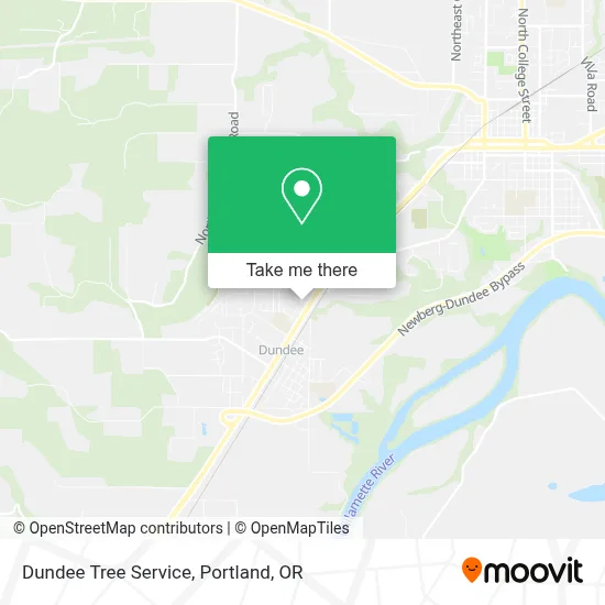 Dundee Tree Service map