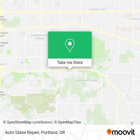 Auto Glass Repair map