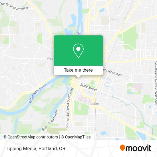 Tipping Media map