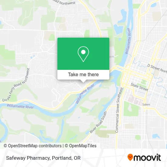 Safeway Pharmacy map