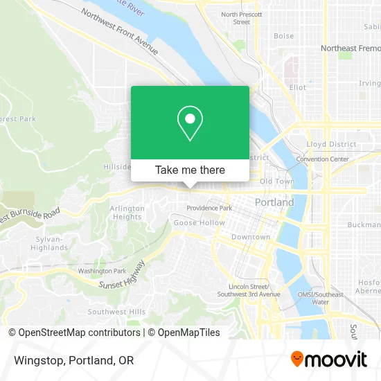 Wingstop map