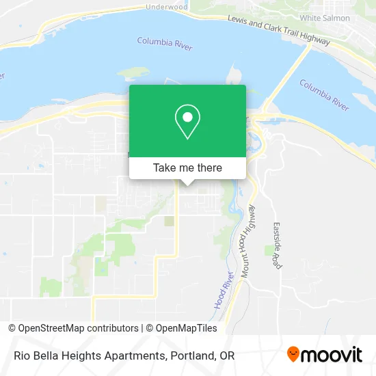 Rio Bella Heights Apartments map