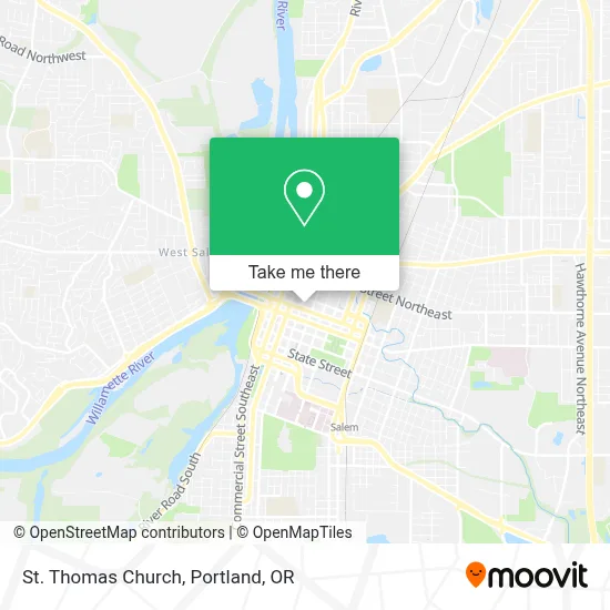 St. Thomas Church map