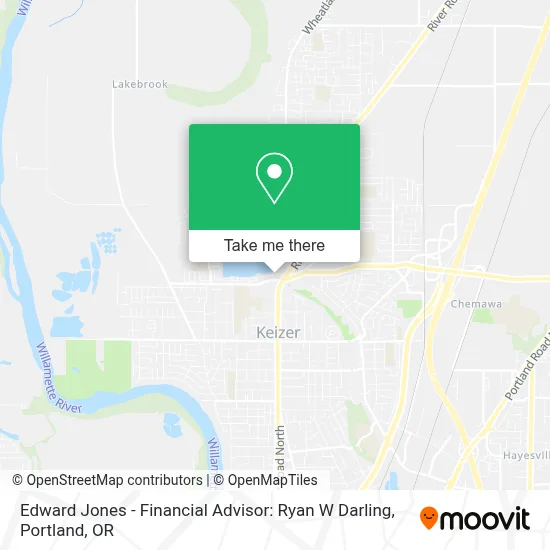 Edward Jones - Financial Advisor: Ryan W Darling map