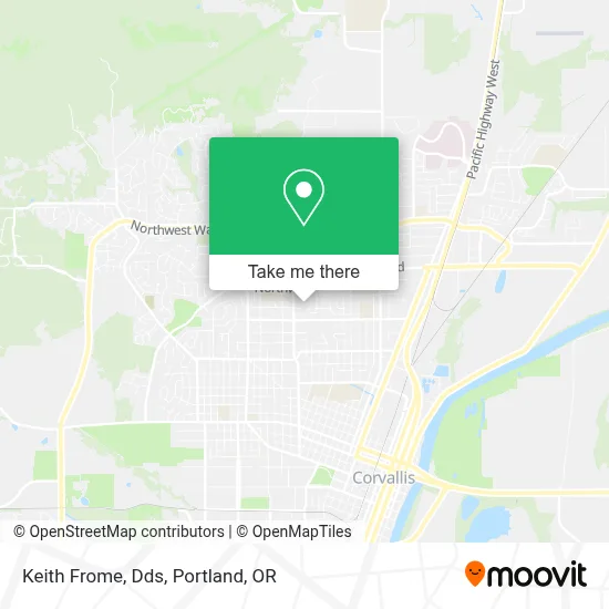 Keith Frome, Dds map