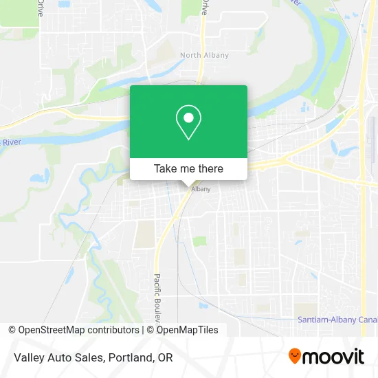 Valley Auto Sales map
