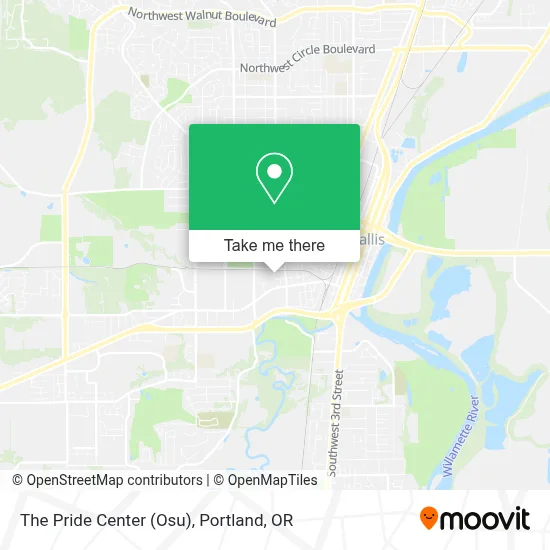 The Pride Center (Osu) map