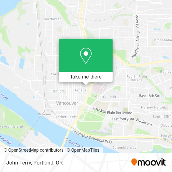 John Terry map