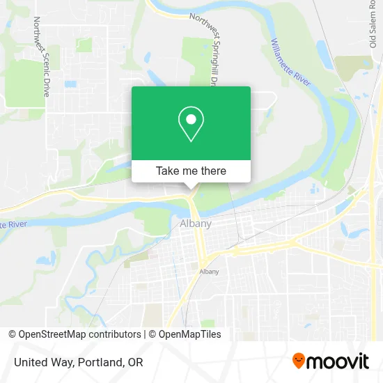 United Way map