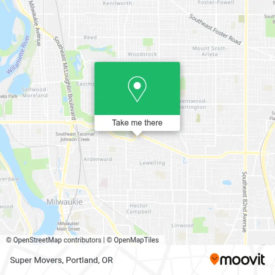 Super Movers map