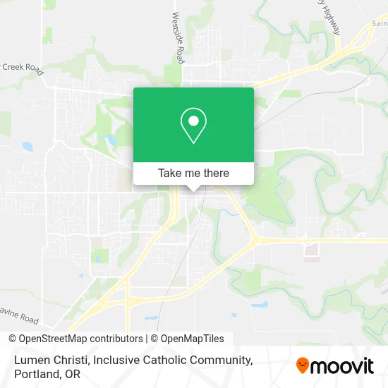 Lumen Christi, Inclusive Catholic Community map