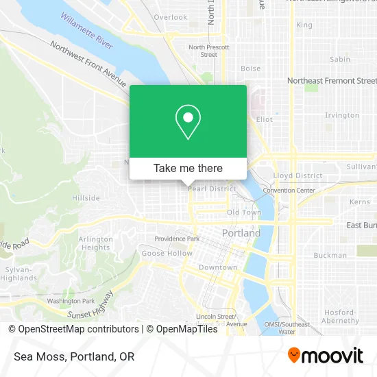 Sea Moss map