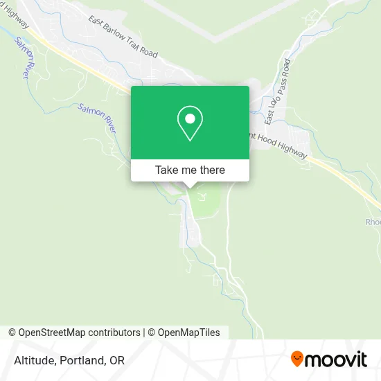 Altitude map