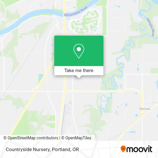 Countryside Nursery map