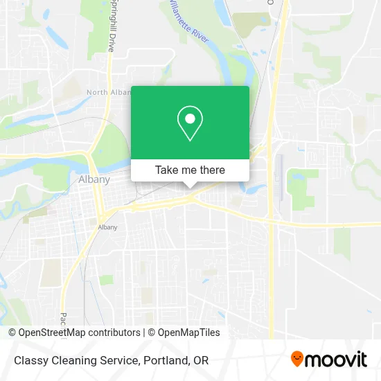 Classy Cleaning Service map