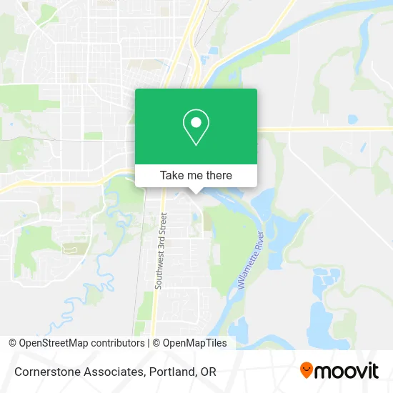 Cornerstone Associates map
