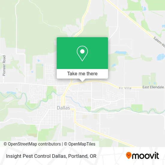 Insight Pest Control Dallas map