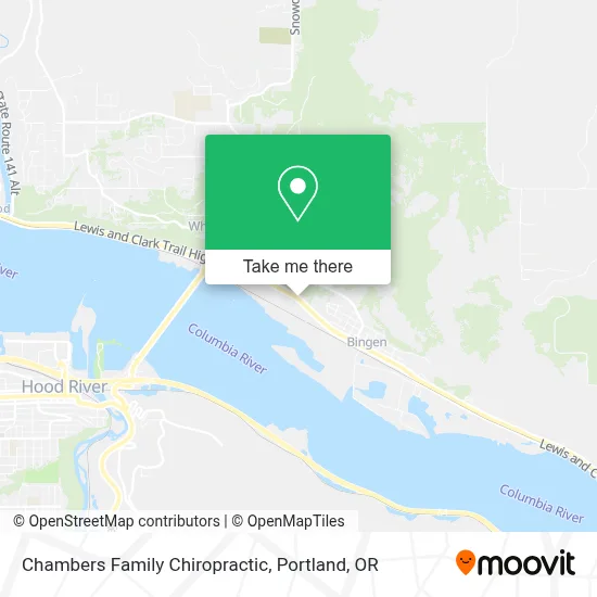 Chambers Family Chiropractic map