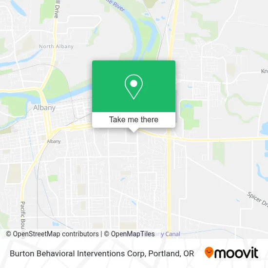 Burton Behavioral Interventions Corp map