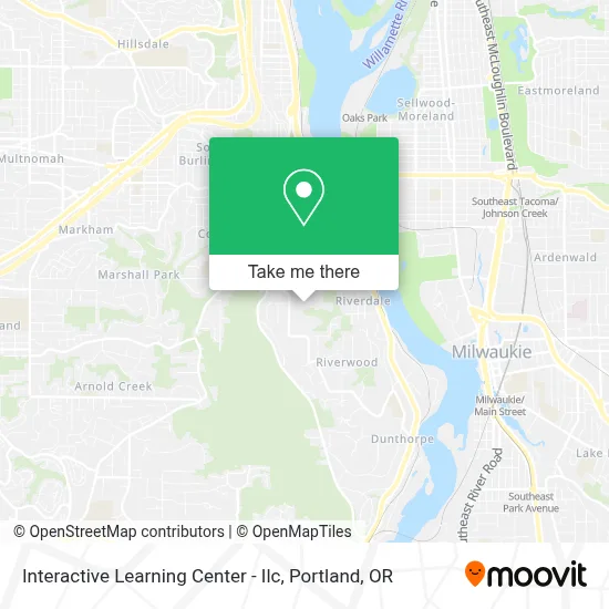 Interactive Learning Center - Ilc map