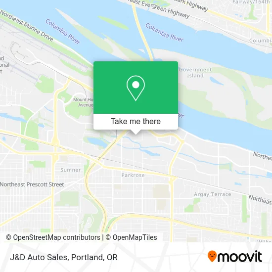 J&D Auto Sales map