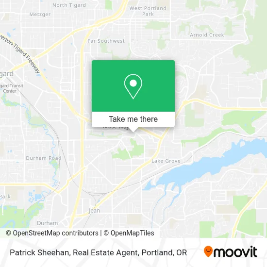 Patrick Sheehan, Real Estate Agent map