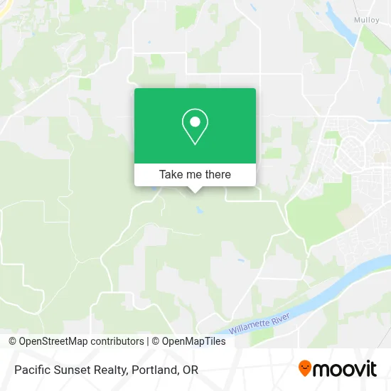 Pacific Sunset Realty map