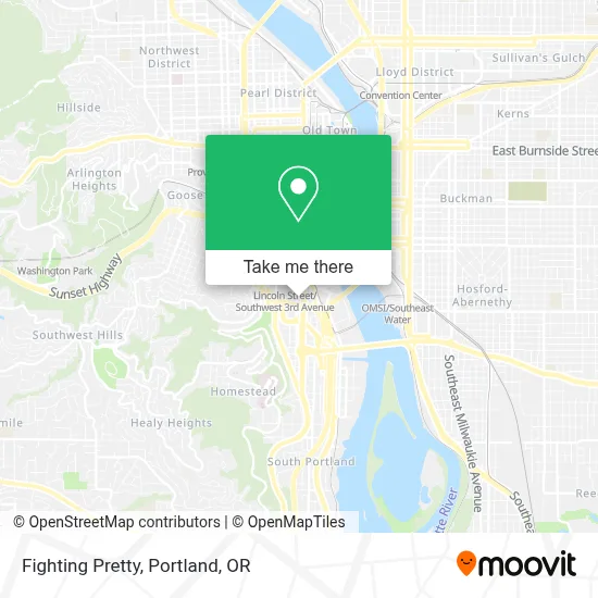 Fighting Pretty map